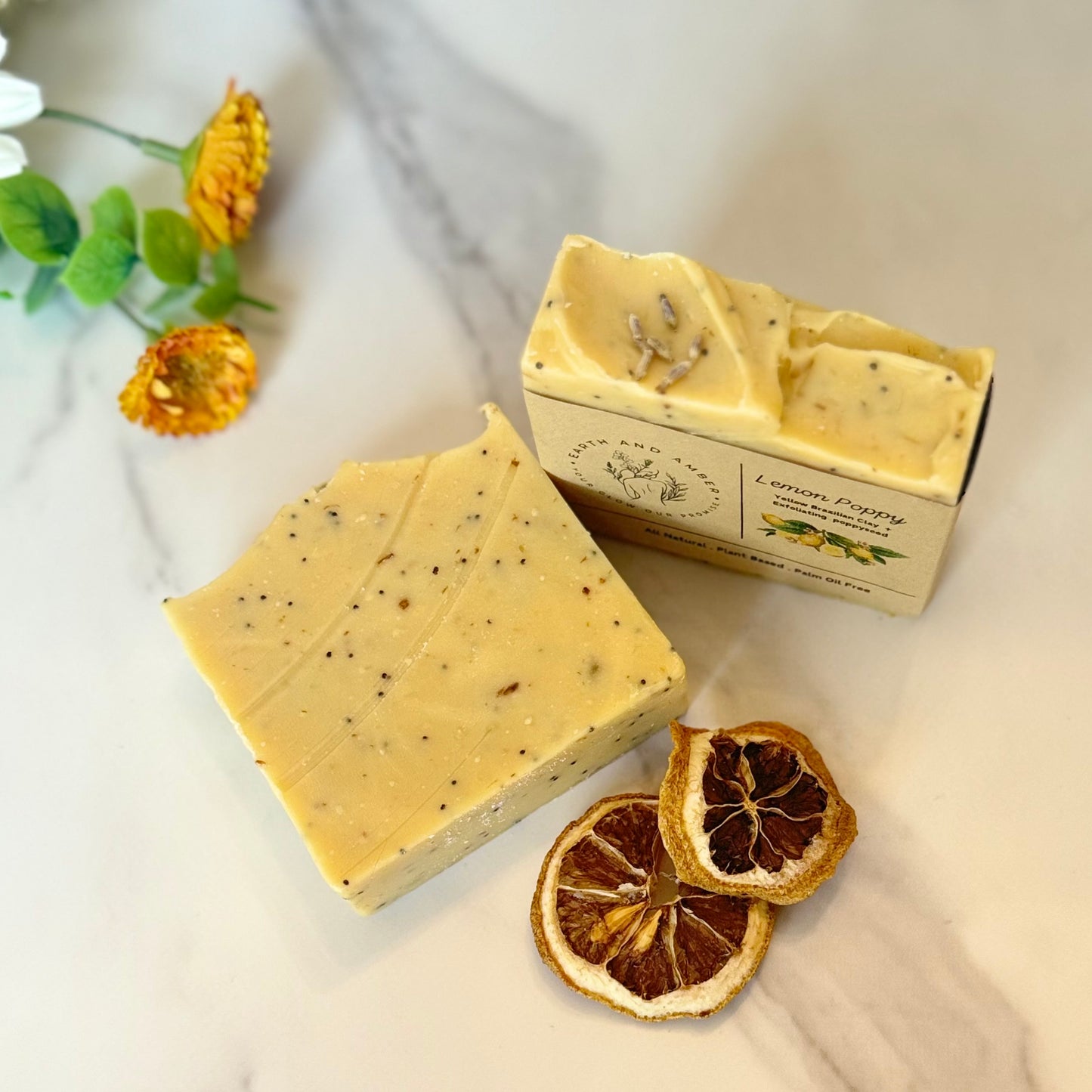 Lemon Poppy Botanical Soap Bar