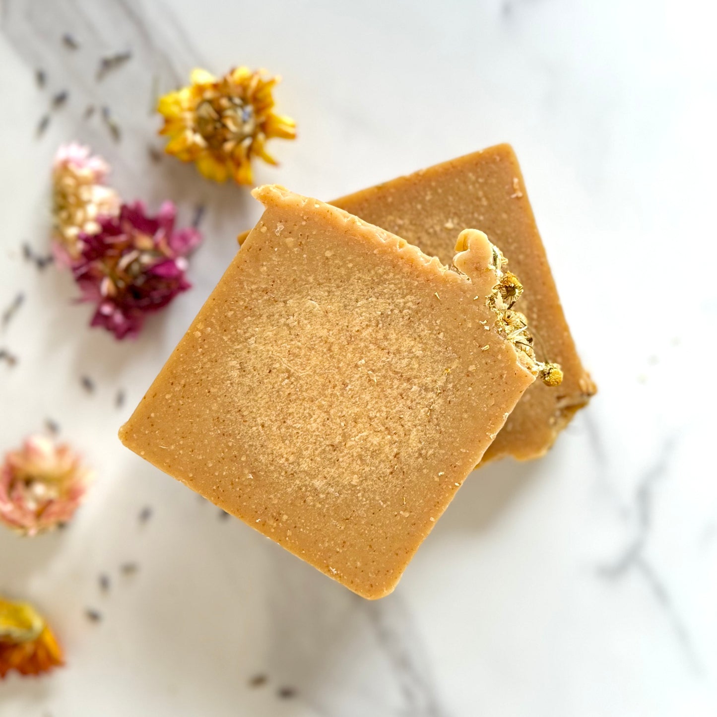 Chamomile Calendula & Honey Botanical Soap Bar