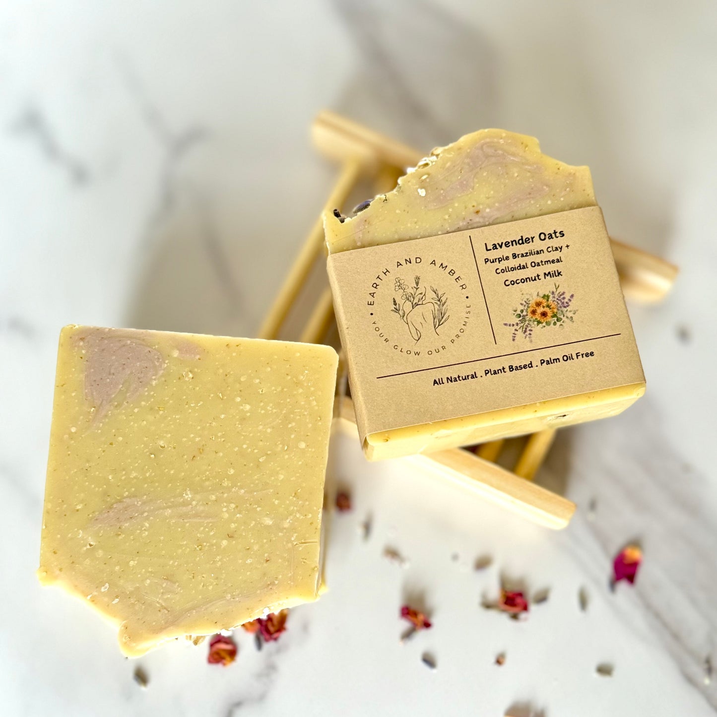 Lavender Oats Botanical Soap bar