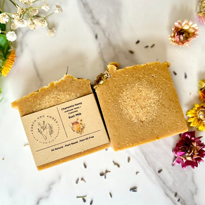 Chamomile Calendula & Honey Botanical Soap Bar