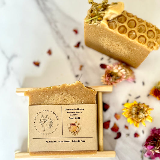 Chamomile Calendula & Honey Botanical Soap Bar