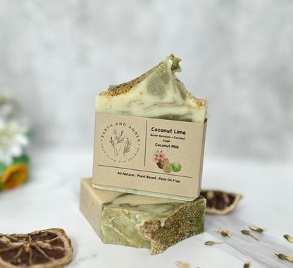 Coconut Lime Botanical Soap Bar