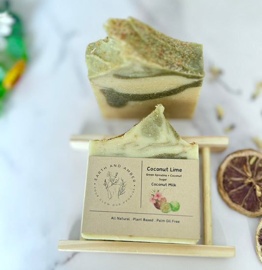 Coconut Lime Botanical Soap Bar