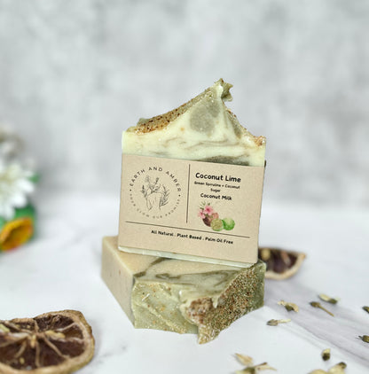 Coconut Lime Botanical Soap Bar
