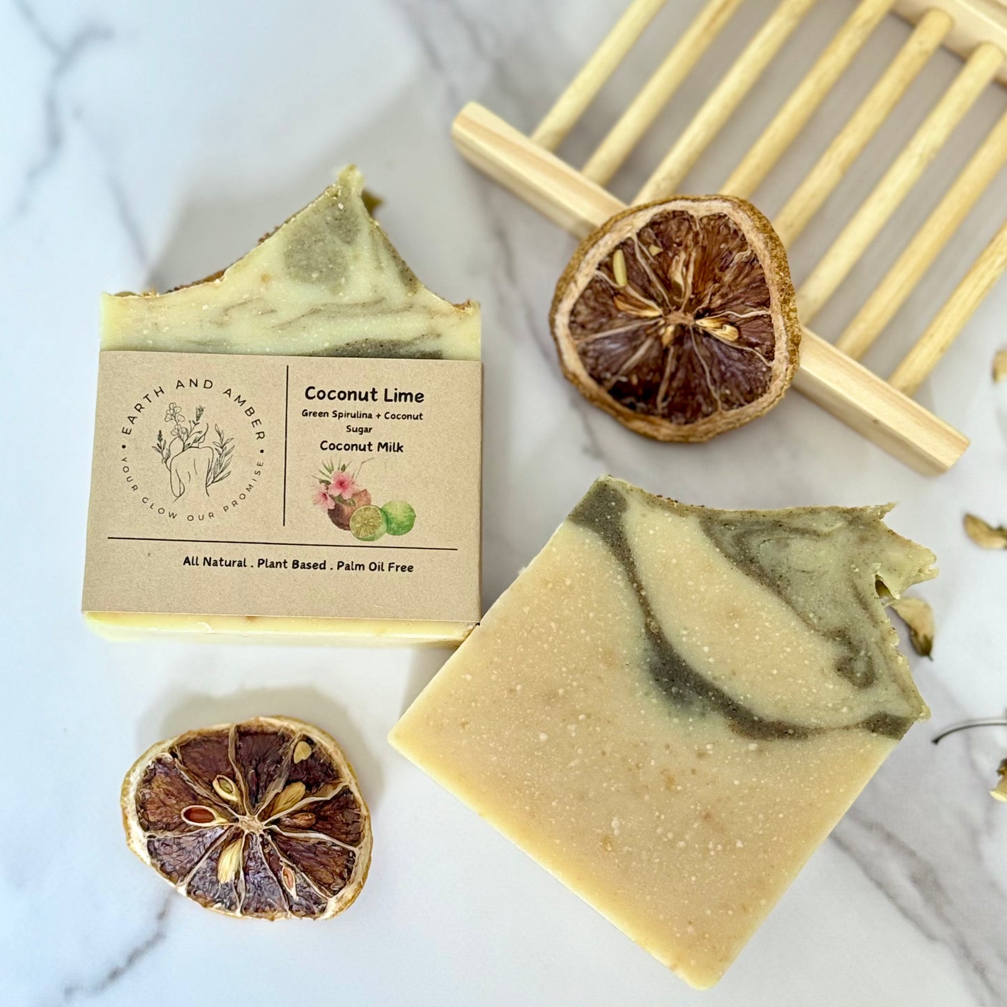 Coconut Lime Botanical Soap Bar
