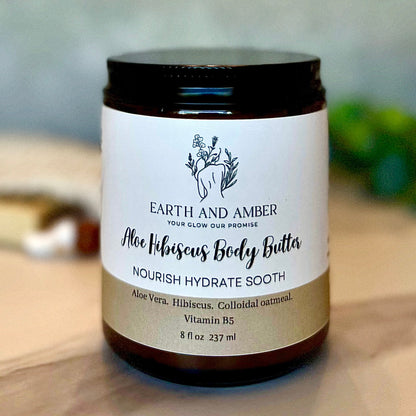 Aloe & Hibiscus Body Butter 8oz