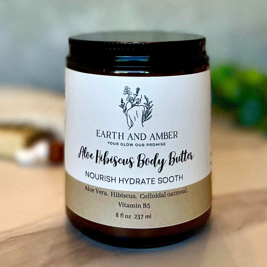 Aloe & Hibiscus Body Butter 8oz